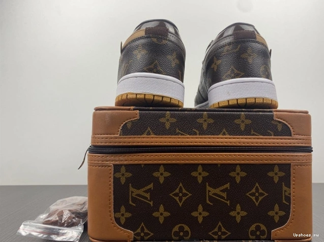 O-W -LouiV Low (WITH JORDAN CASE) AIR 1 Top 0729